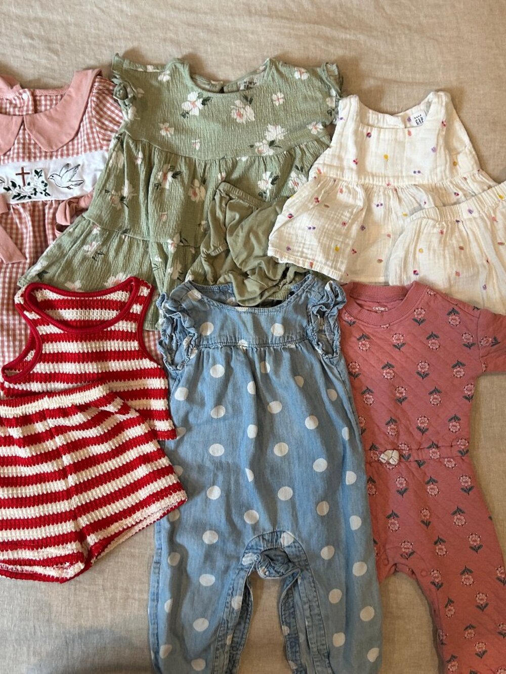 6 Piece Baby Girl Bundle - 12-18 to 18-24 Months